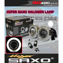 SAXO 3" White CCFL Glass Project Fog Lamp with Ballast Made in Korea
