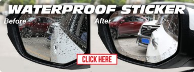 Side Mirror Waterproof Sticker