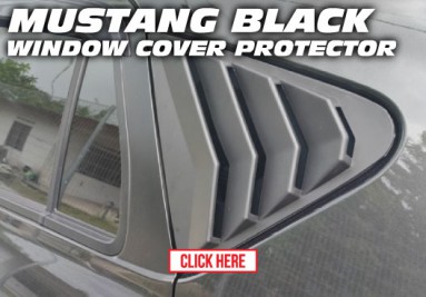 Mustang Side Window Cover